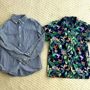 Janie & Jack/Crewcuts shirt bundle